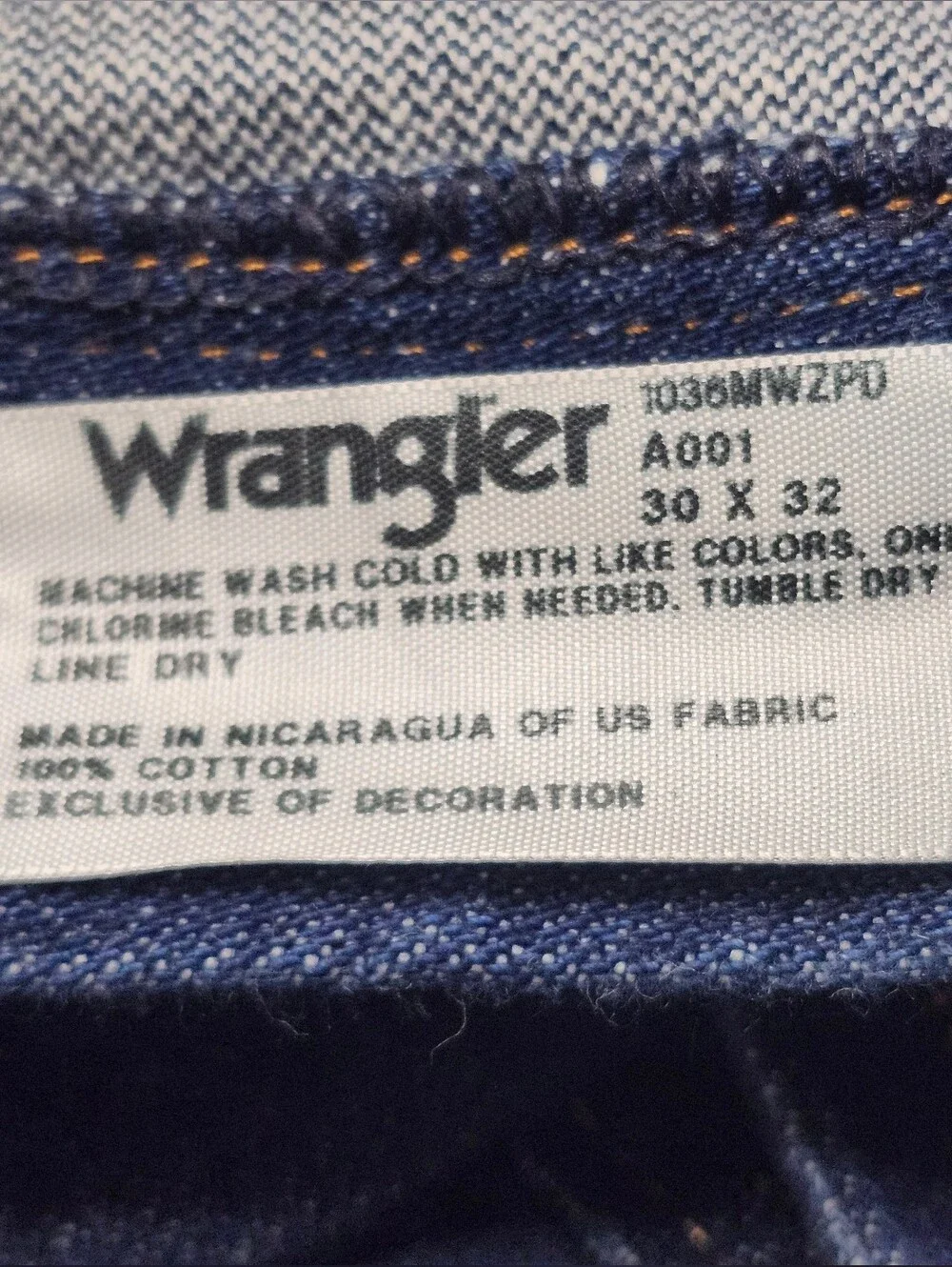 Wrangler Slim Fit Navy Blue Men's Jeans